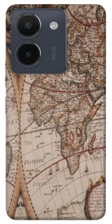 Чохол на Vivo Y36 Карта подорожей фото 1 з 1