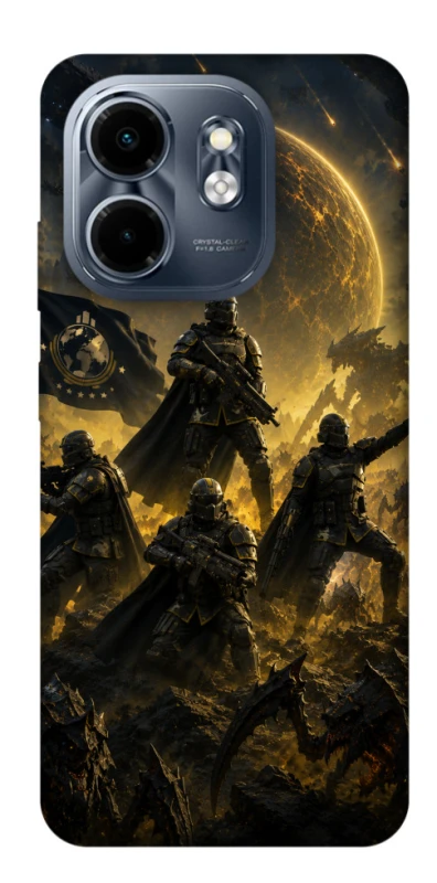 Чехол на Infinix Smart 9 4G / Hot 50i HELLDIVERS ver.2 фото 1 из 1