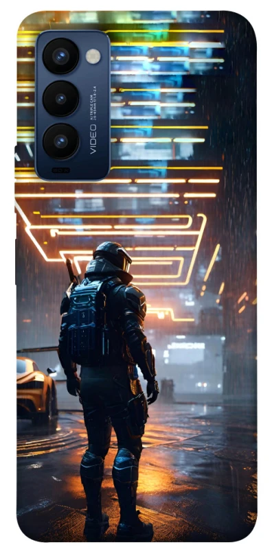 Чехол на TECNO Camon 18 Cyber character фото 1 из 1