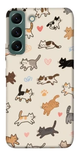 Чехол на Samsung Galaxy S22 Cat style ver.2 фото 1 из 1