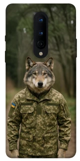 Чохол на OnePlus 8 Вовк захисник фото 1 з 1