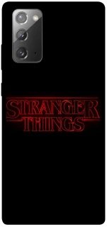 Чехол на Samsung Galaxy Note 20 Stranger Things ver.5 фото 1 из 1
