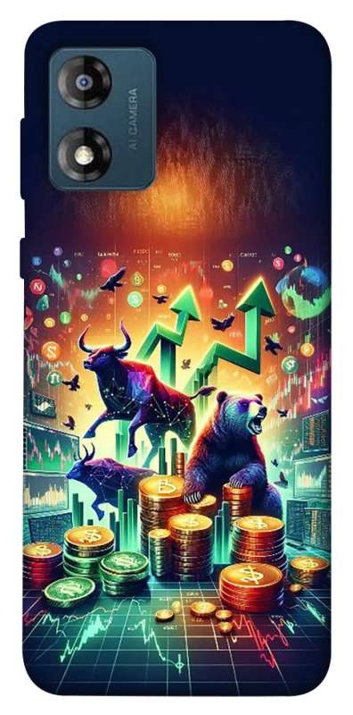 Чохол на Motorola Moto E13 Crypto market фото 1 з 1