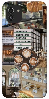 Чехол на Samsung Galaxy A03 Coffee collage ver.5 фото 1 из 1