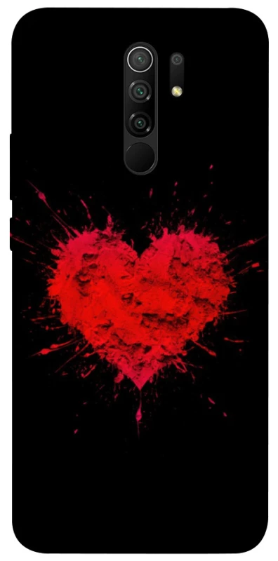 Чехол на Xiaomi Redmi 9 Splash heart фото 1 из 1