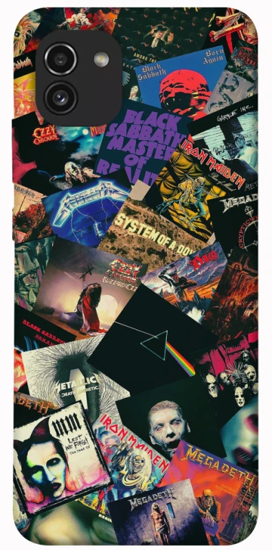 Чохол на Samsung Galaxy A03 Best abums ver.2 фото 1 з 1