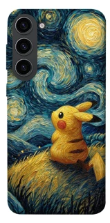 Чохол на Samsung Galaxy S23 Pikachu and Van Gogh фото 1 з 1