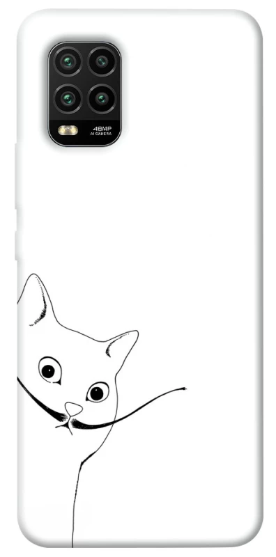Чехол на Xiaomi Mi 10 Lite Кот Дали фото 1 из 1