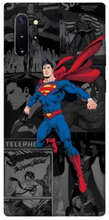 Чехол на Samsung Galaxy Note 10 Plus superman comics фото 1 из 1