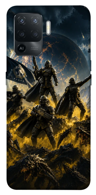 Чехол на Oppo Reno 5 Lite HELLDIVERS фото 1 из 1