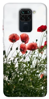 Чохол на Xiaomi Redmi Note 9 / Redmi 10X Поле маків фото 1 з 1