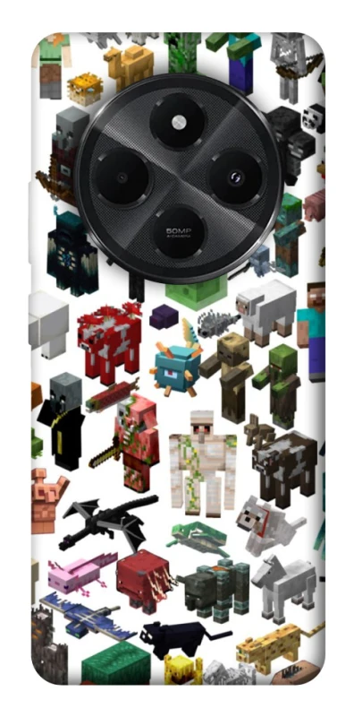 Чохол на Xiaomi Poco M7 Minecraft v4 фото 1 з 1