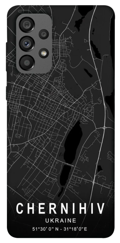 Чохол на Samsung Galaxy A73 5G Chernihiv map фото 1 з 1