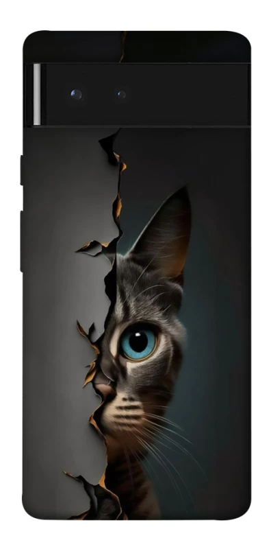 Чохол на Google Pixel 6 Кіт-підглядач v2 фото 1 з 1