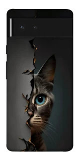 Чохол на Google Pixel 6 Кіт-підглядач v2 фото 1 з 1