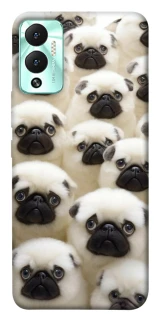 Чехол на Infinix Hot 12 Play Doggy Pug Love фото 1 из 1
