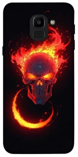 Чехол на Samsung J600F Galaxy J6 (2018) Blood Skull фото 1 из 1