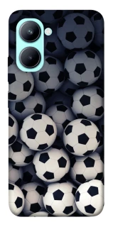 Чохол на Realme C33 Футбольні м'ячи фото 1 з 1