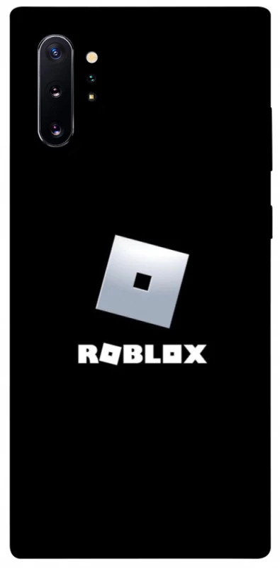 Чохол на Samsung Galaxy Note 10 Plus Roblox logo black фото 1 з 1