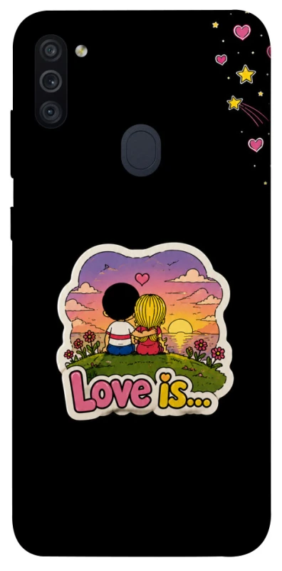 Чохол на Samsung Galaxy M11 Love is ver.5 фото 1 з 1