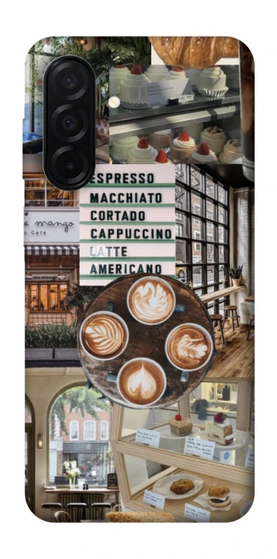 Чохол на Samsung Galaxy A26 5G Coffee collage ver.5 фото 1 з 1