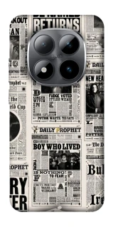 Чехол на Xiaomi Redmi Note 15 Pro 5G Harry Potter newspaper фото 1 из 1