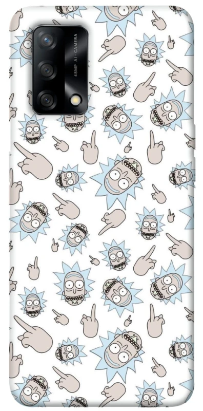 Чохол на Oppo A74 4G Rick and Morty style фото 1 з 1