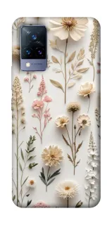 Чохол на Vivo V21 Floral design ver.1 фото 1 з 1