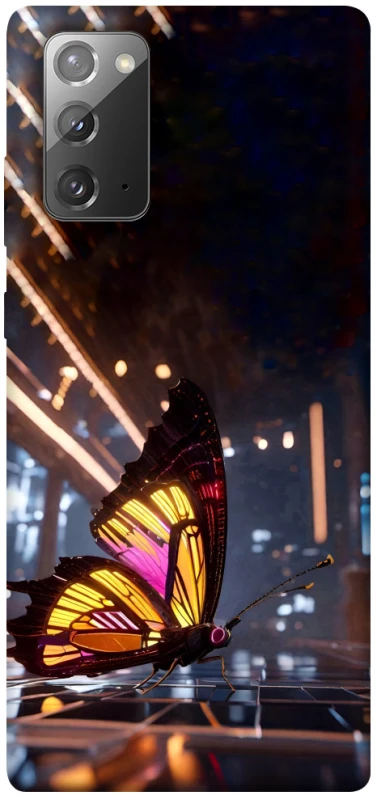 Чохол на Samsung Galaxy Note 20 Cyber butterfly фото 1 з 1