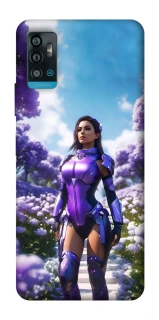 Чохол на ZTE Blade A71 Cyber space girl ver.4 фото 1 з 1