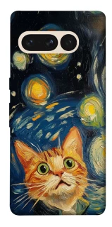Чохол на Google Pixel 7 Pro paint cat фото 1 з 1