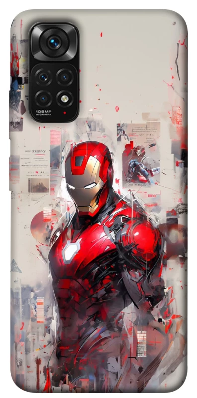 Чехол на Xiaomi Redmi Note 11 (Global) / Note 11S Ironman фото 1 из 1