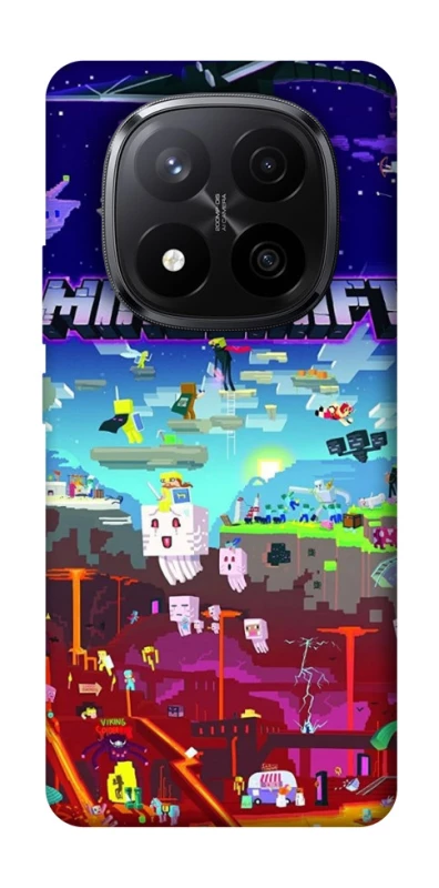 Чехол на Xiaomi Redmi Note 14 Pro+ 5G Minecraft world фото 1 из 1
