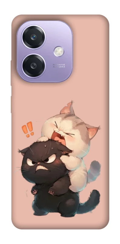 Чохол на Oppo A3 4G Сat and cat фото 1 з 1