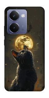 Чохол на Realme P3 Ultra Кіт під місяцем v2 фото 1 з 1