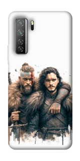 Чехол на Huawei Nova 7 SE Ragnar and Snow фото 1 из 1