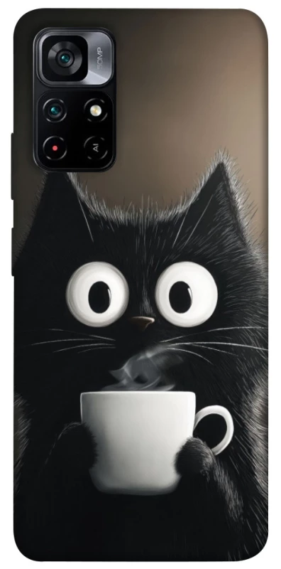 Чохол на Xiaomi Poco M4 Pro 5G morning cat фото 1 з 1