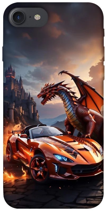 Чохол на Apple iPhone 7 / 8 (4.7") Сar and dragon фото 1 з 1