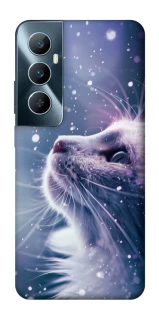 Чехол на Realme C65 4G Snow cat фото 1 из 1