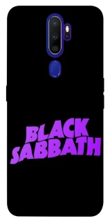 Чехол на Oppo A5 (2020) / Oppo A9 (2020) Black Sabbath logo ver.1 фото 1 из 1