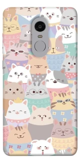 Чехол на Xiaomi Redmi Note 4X / Note 4 (Snapdragon) Funny Kittens ver.2 фото 1 из 1