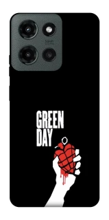 Чехол на Motorola Moto G Power (2025) Green Day logo фото 1 из 1