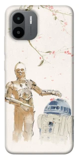 Чохол на Xiaomi Redmi A1+ / Poco C50 / A2+ Star Wars robots фото 1 з 1