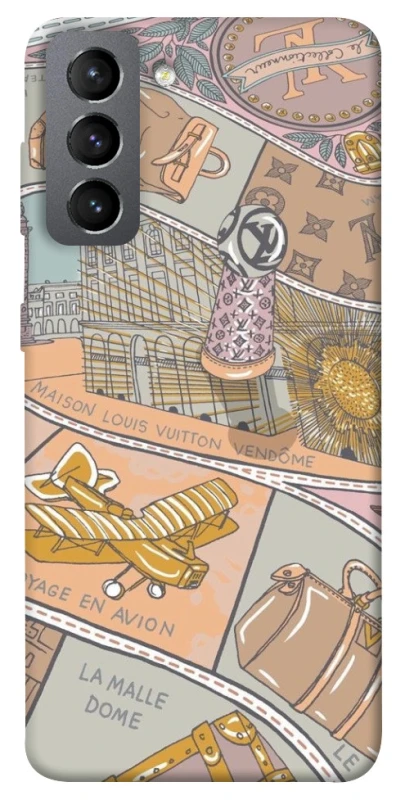 Чехол на Samsung Galaxy S21 FE Fashion collage ver.2 фото 1 из 1