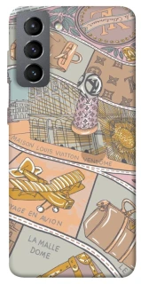 Чехол на Samsung Galaxy S21 FE Fashion collage ver.2 фото 1 из 1