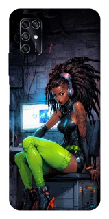 Чехол на ZTE Blade V2020 Smart Cyber girl фото 1 из 1