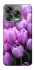 Чехол на ZTE Nubia V70 Design Фиолетовые тюльпаны фото 1 из 1
