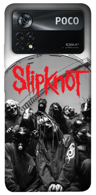 Чохол на Xiaomi Poco X4 Pro 5G Slipknot ver.4 фото 1 з 1