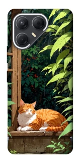 Чохол на TECNO Pova 7 red cat фото 1 з 1