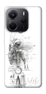 Чехол на Xiaomi Redmi Note 14 5G Tattoo ver.1 фото 1 из 1